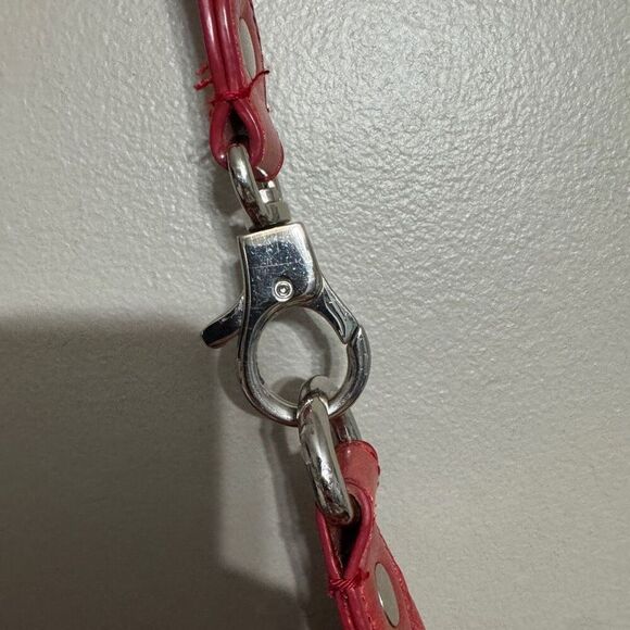 Hobo The Original red leather slouch hobo shoulder bag - Picture 7 of 11